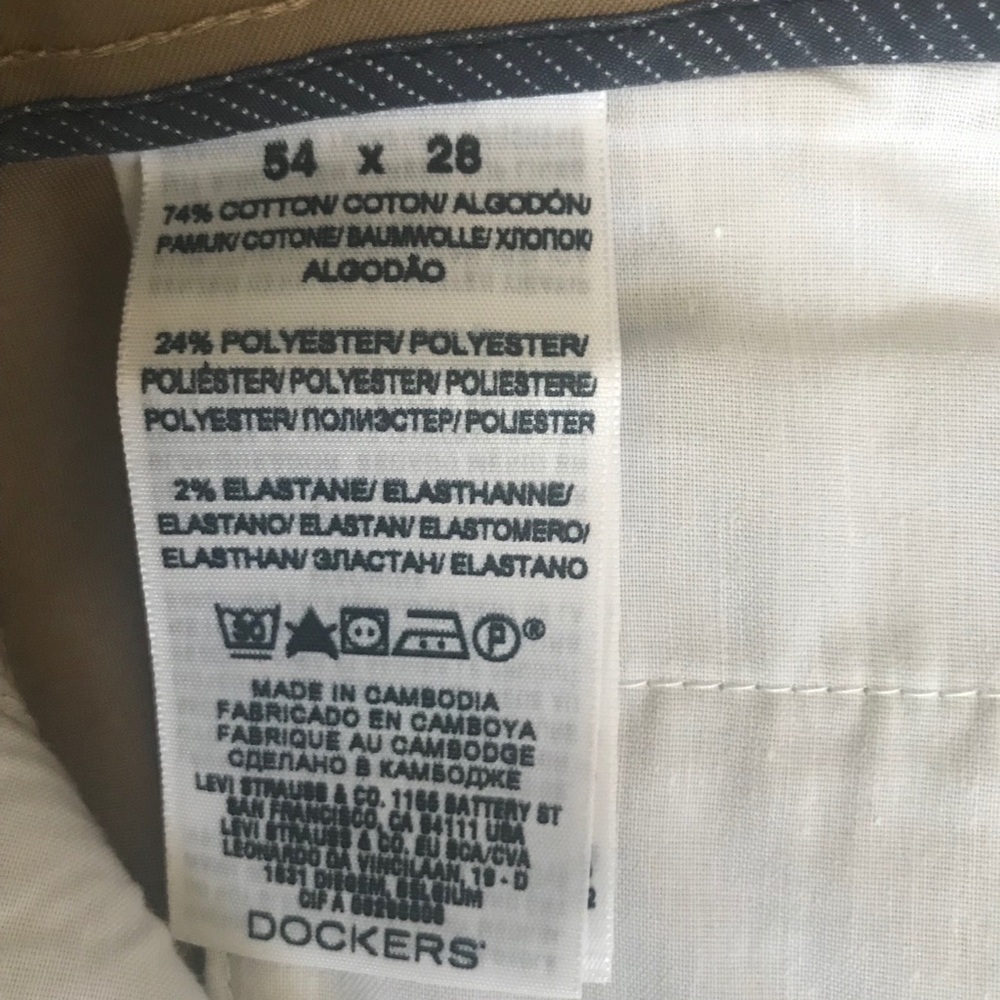 CLEARANCE Dockers NWT Big & Tall Pleated Khakis - Picture 8 of 8